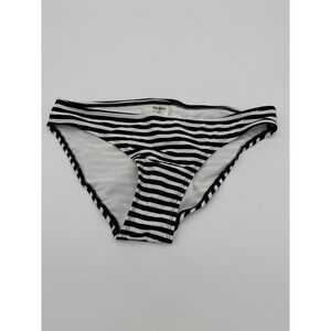 Old Navy XS Black & White Stripe Bikini Bottom-New Without Tags